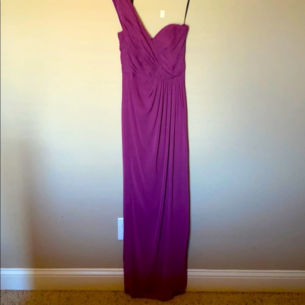 Beautiful long one sleeved dress